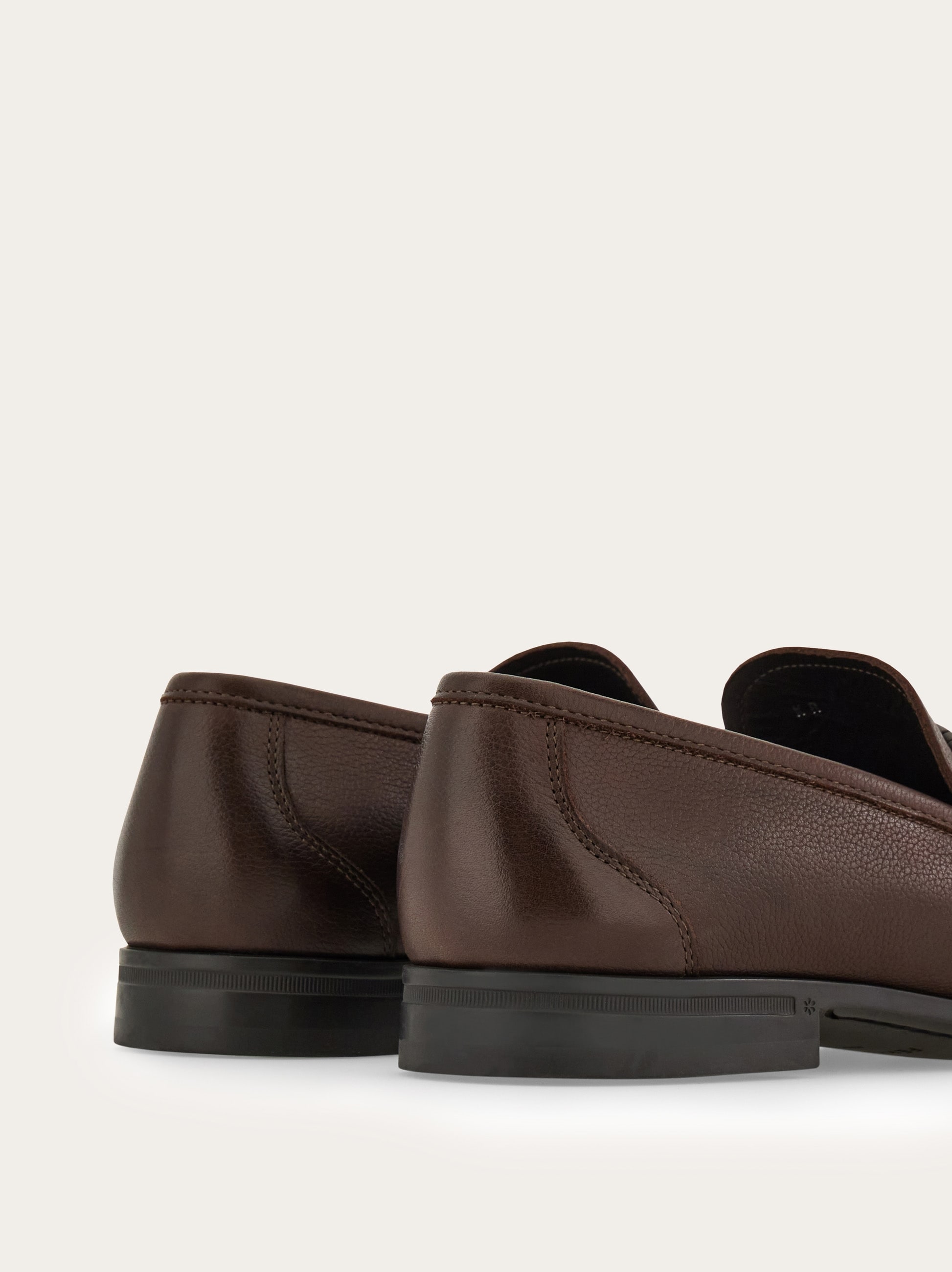 Moccasin with braid Gancini ornament - Men | Ferragamo
