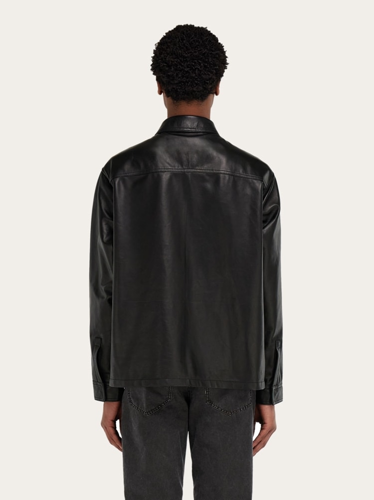 Nappa over shirt Gallery image 3