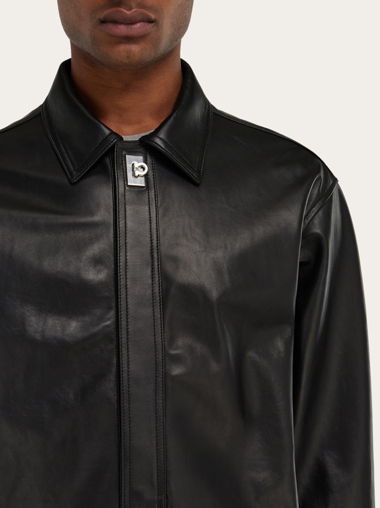 Nappa over shirt Gallery image 4