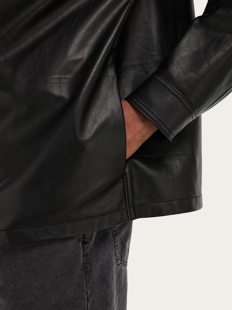 Nappa over shirt Gallery image 5