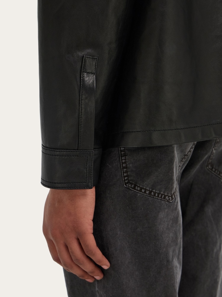 Nappa over shirt Gallery image 6