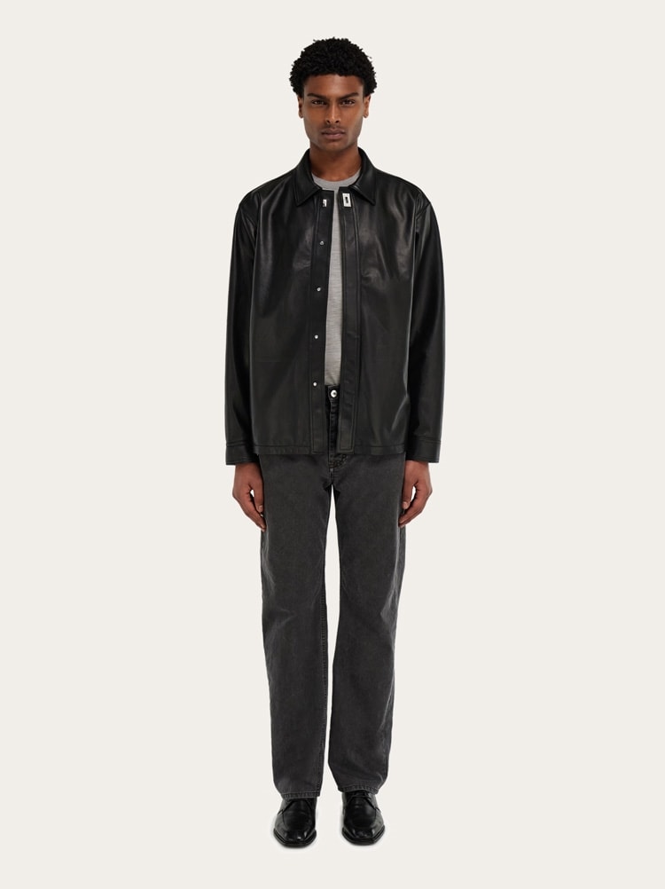 Nappa over shirt Gallery image 7