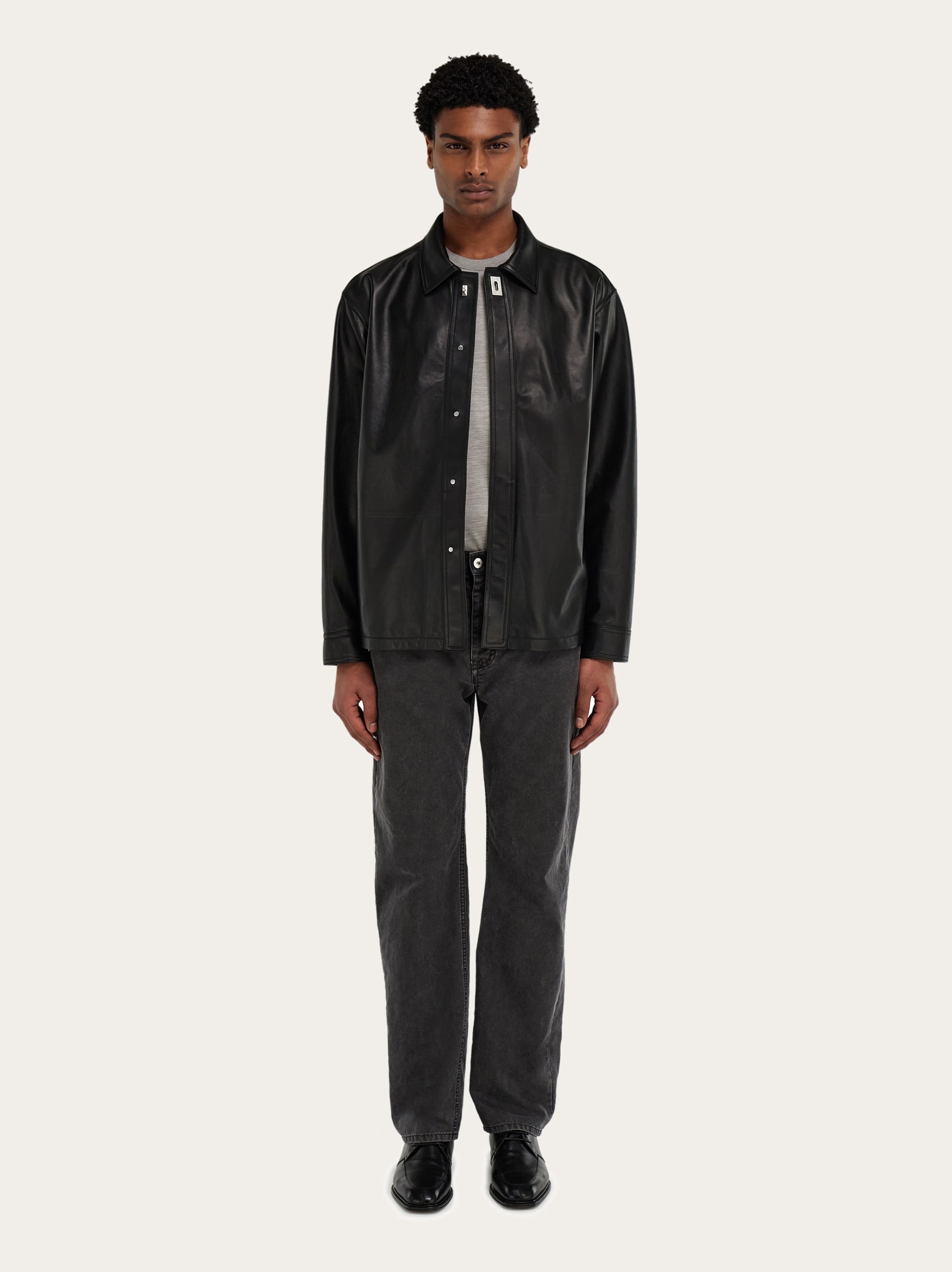 Nappa over shirt - Men | Ferragamo