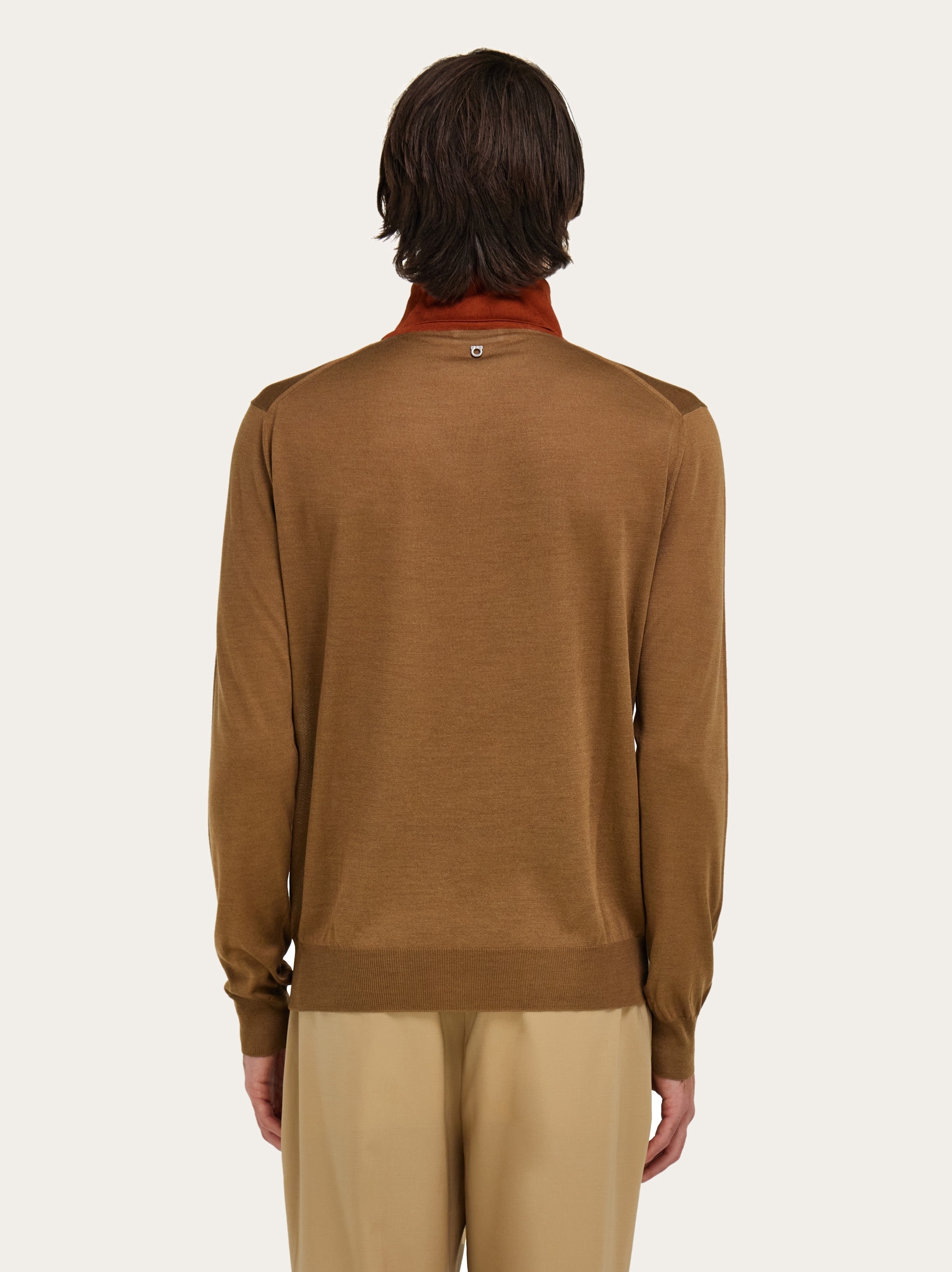 フェラガモ　シルクニット シルク ニットトップス - メンズ | Ferragamo