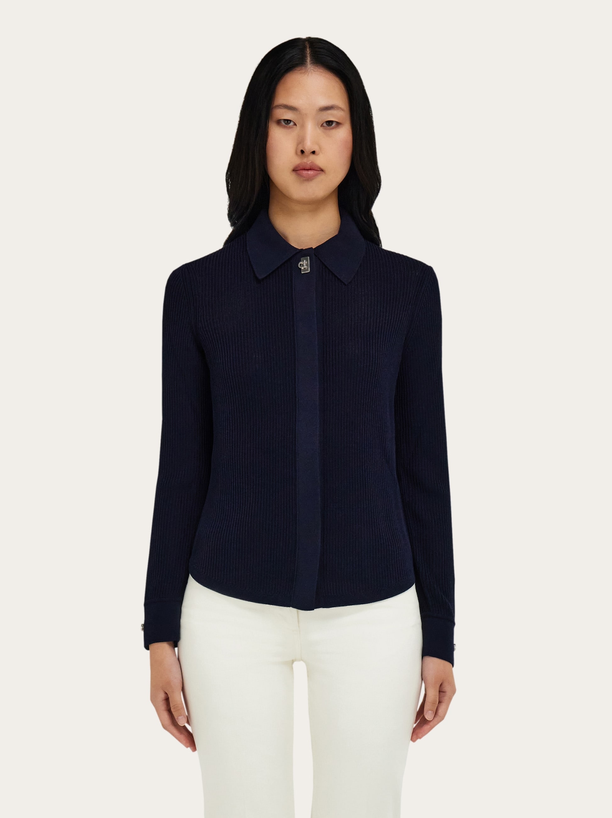 Knitted shirt - Women | Ferragamo