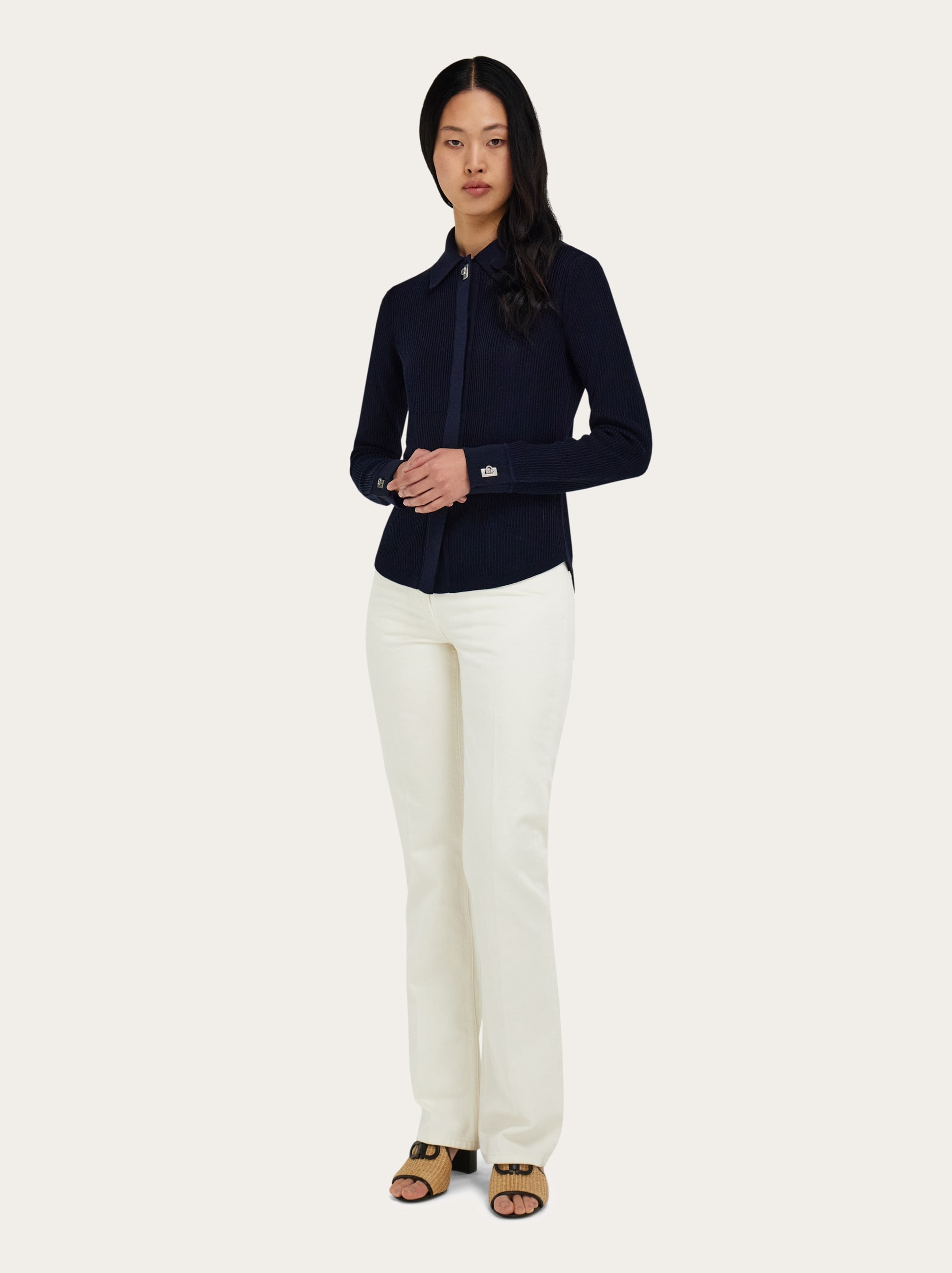 Knitted shirt - Women | Ferragamo