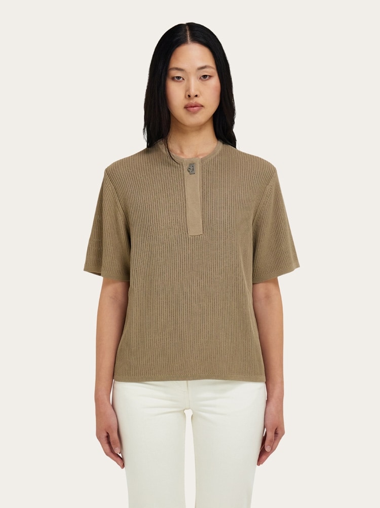 Polo in maglia Gallery image 2