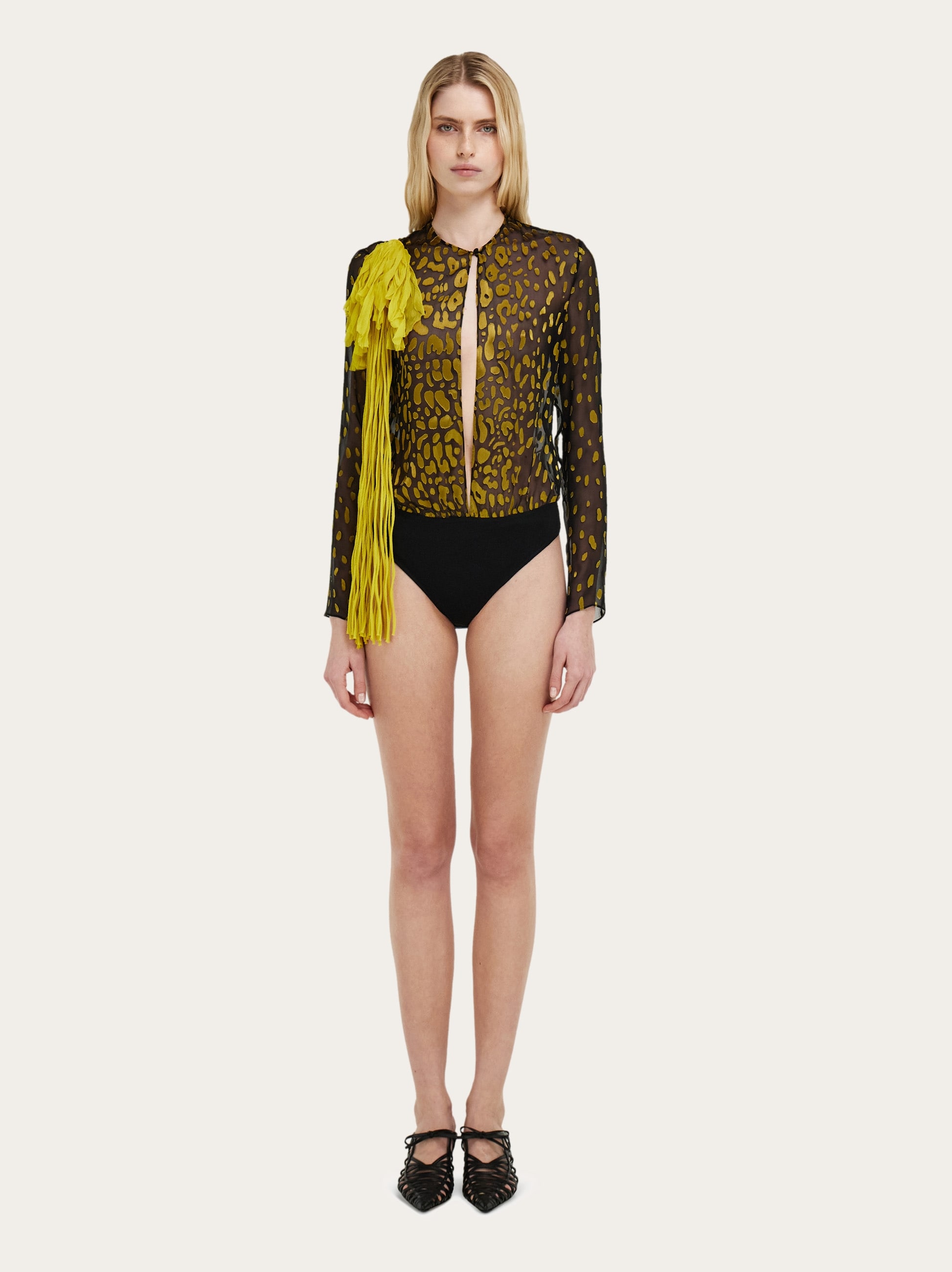 Body with flower sash detail - Women | Ferragamo