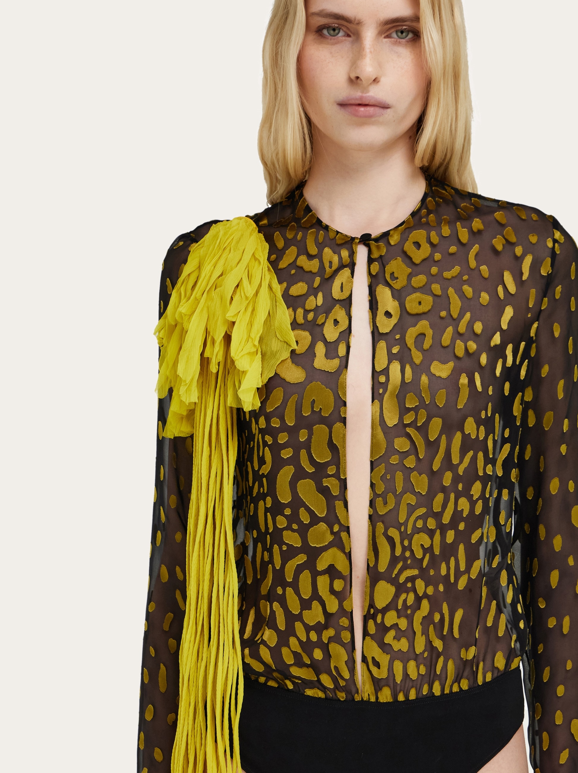 トップス salvatoreFerragamo Body with flower sash detail - Women | Ferragamo