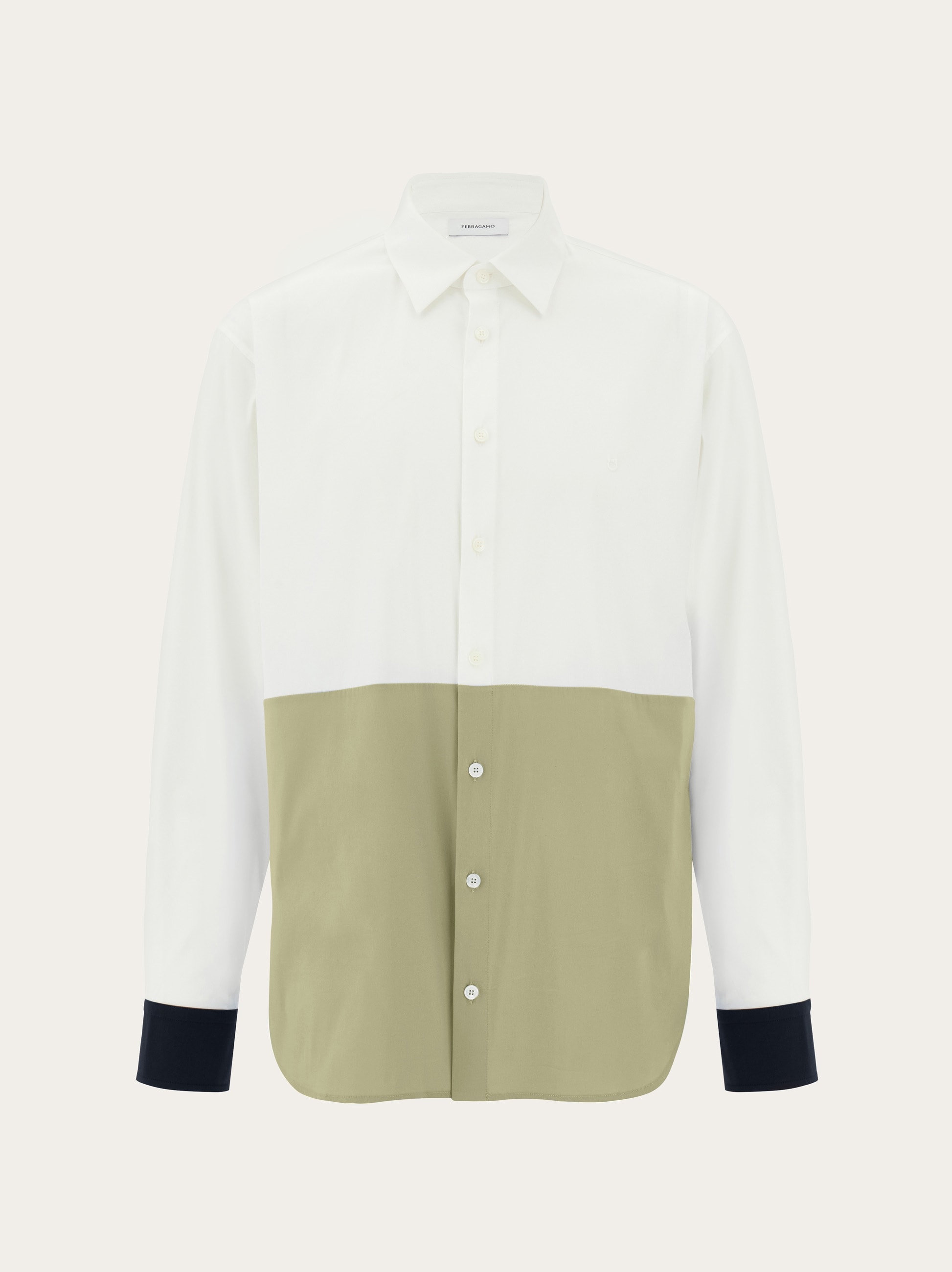 トップス salvatoreFerragamo Color block shirt - Men | Ferragamo