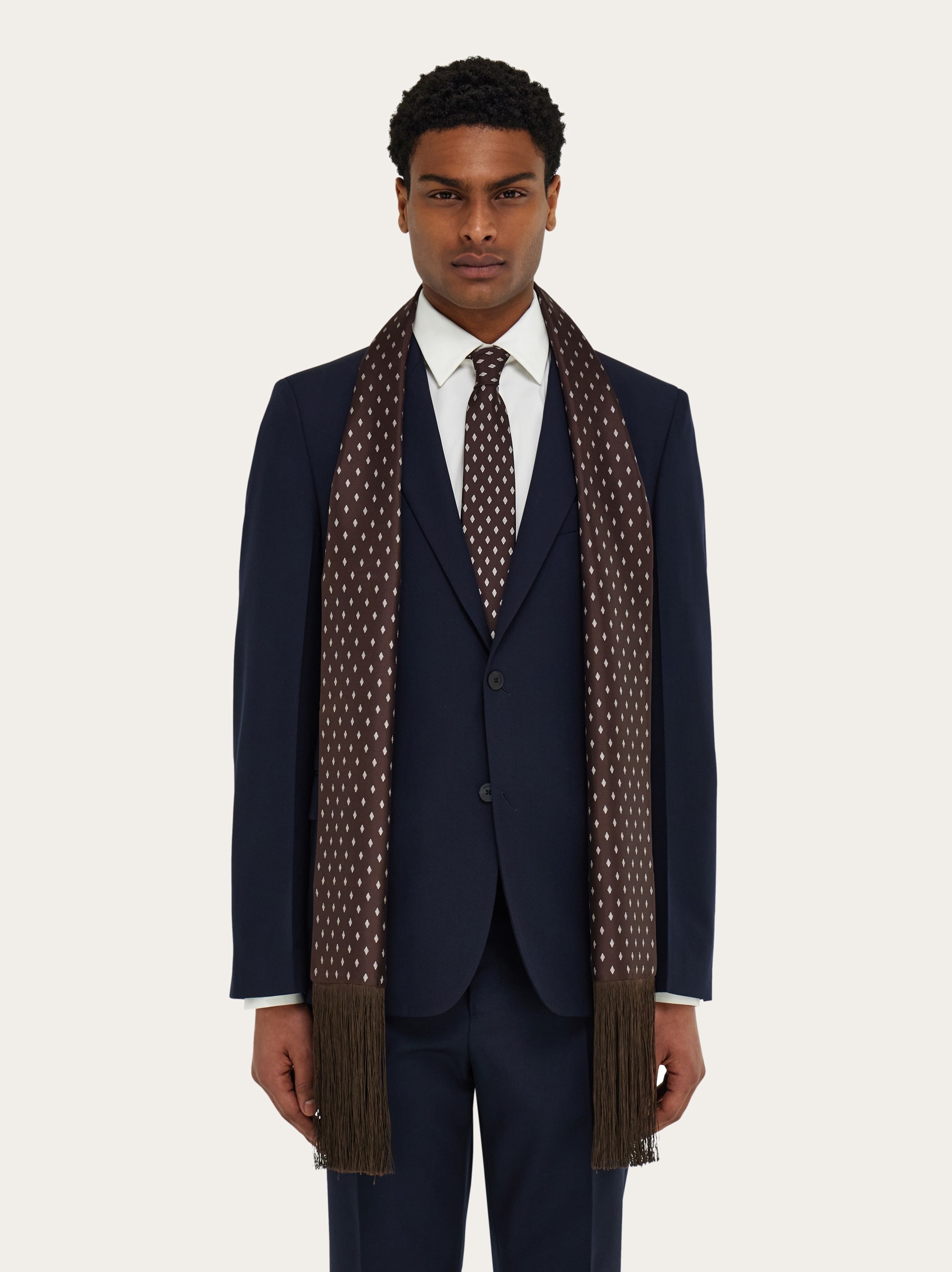 シルク ストール - メンズ | Ferragamo