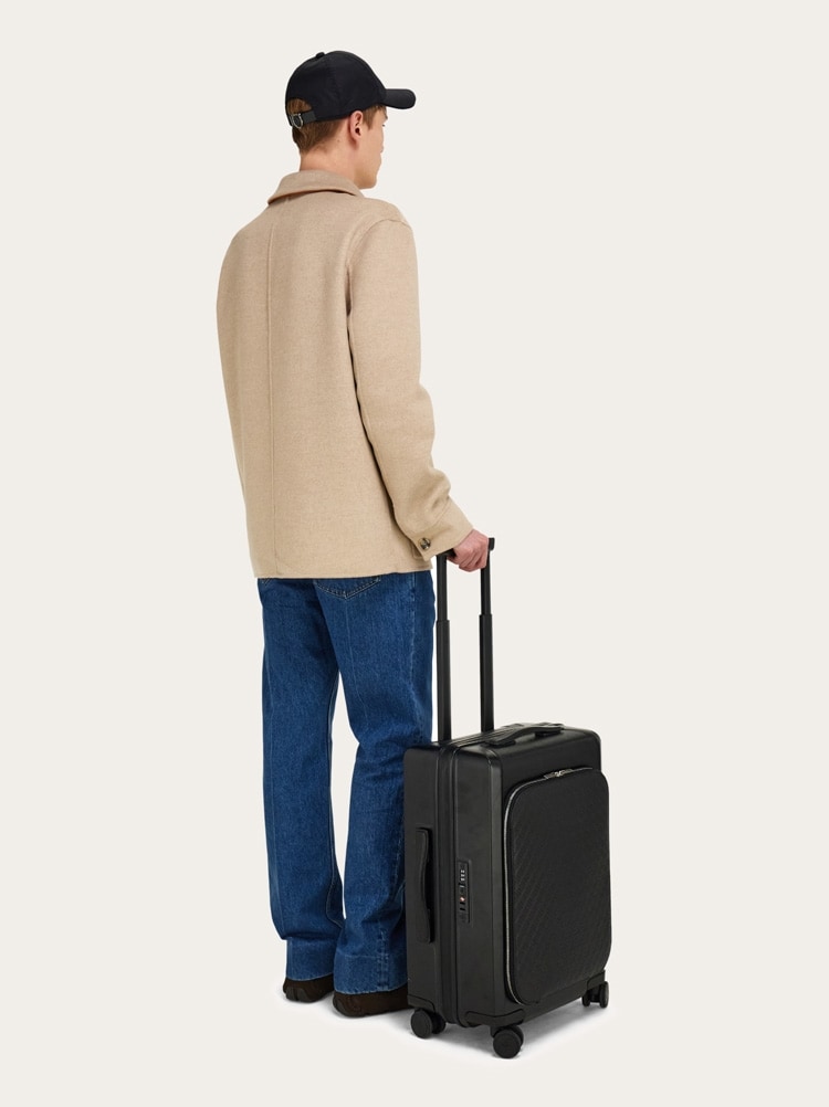 Trolley con goffratura Ferragamo Monogram Gallery image 2