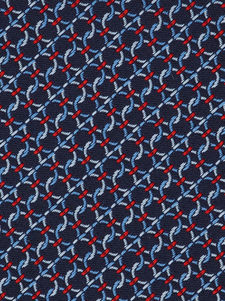 Corbata de seda jacquard Gancini Gallery image 2