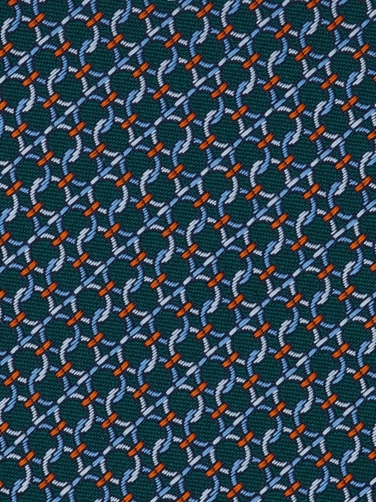 Gancini jacquard silk tie Gallery image 2