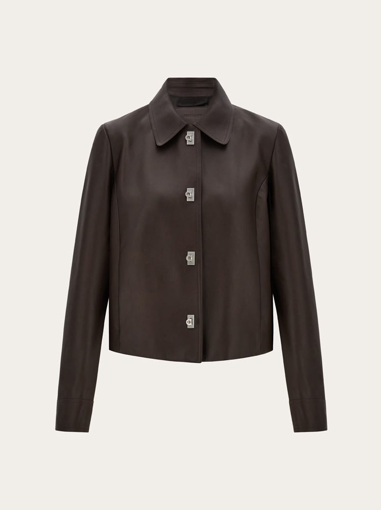 Boxy nubuck jacket Gallery image 1