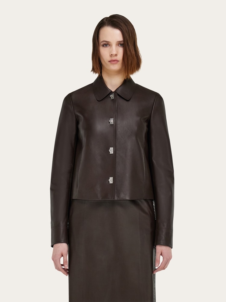 Boxy nubuck jacket Gallery image 2