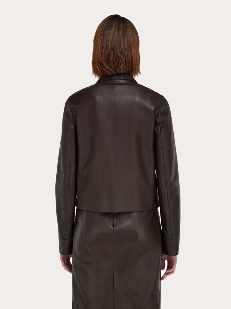 Boxy nubuck jacket Gallery image 3