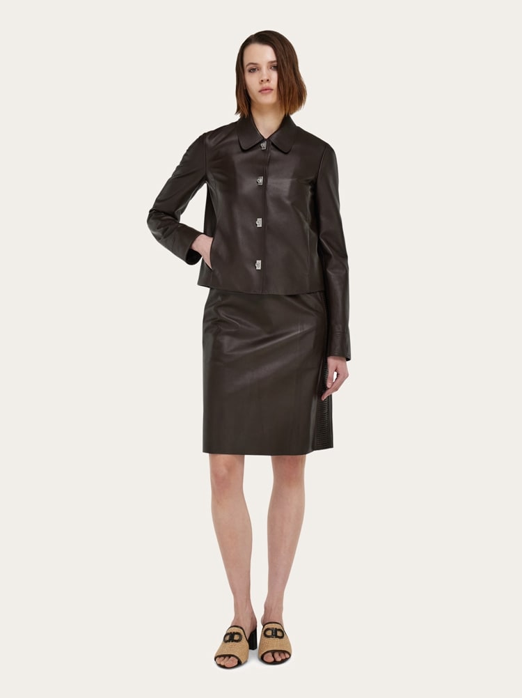 Boxy nubuck jacket Gallery image 5