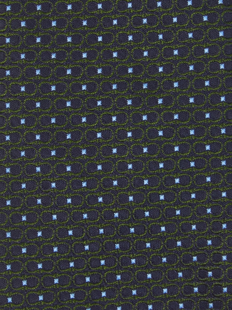 Cravate en soie jacquard Double Gancini Gallery image 2