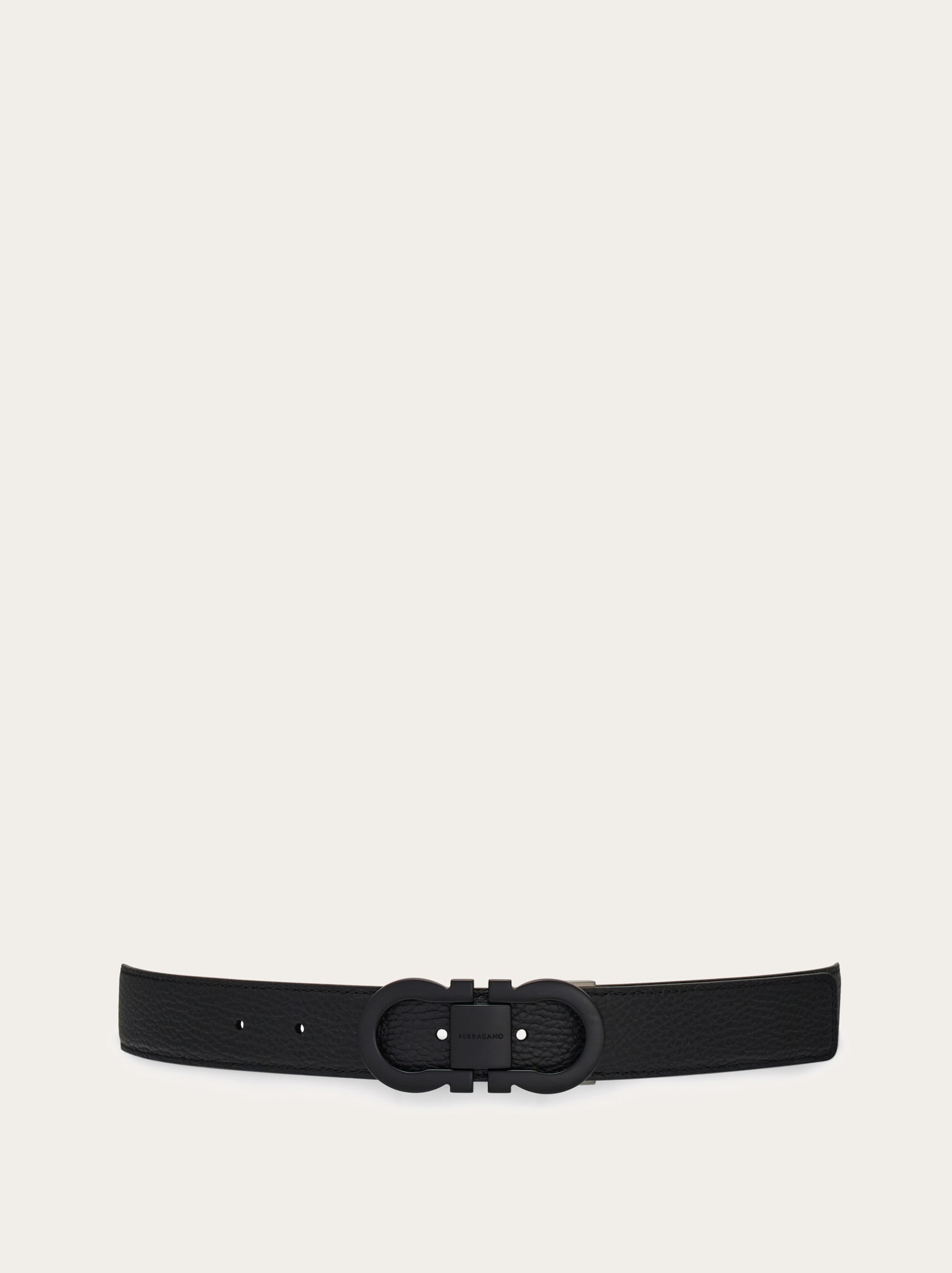 Reversible and adjustable Gancini belt - Special | Ferragamo