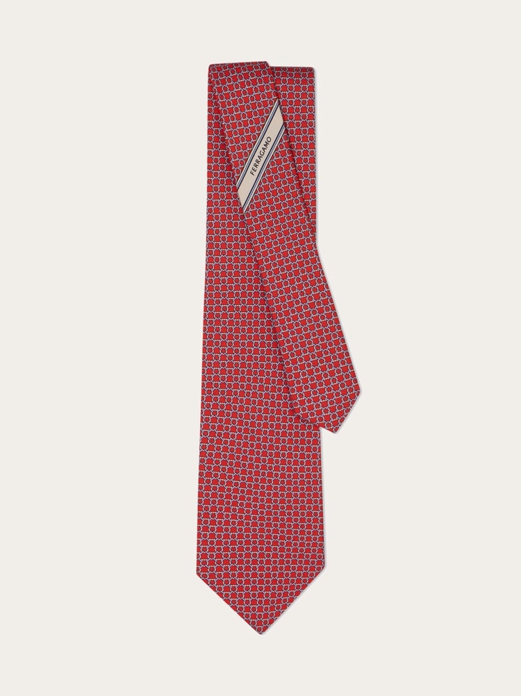 Corbata de seda estampado Link Gallery image 3