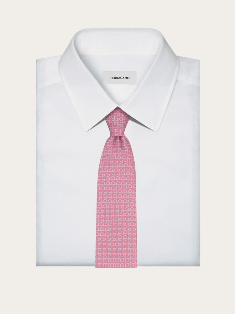 Corbata de seda estampado Link Gallery image 4
