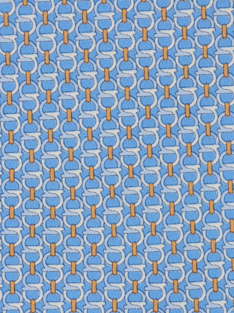 Intreccio print silk tie Gallery image 3