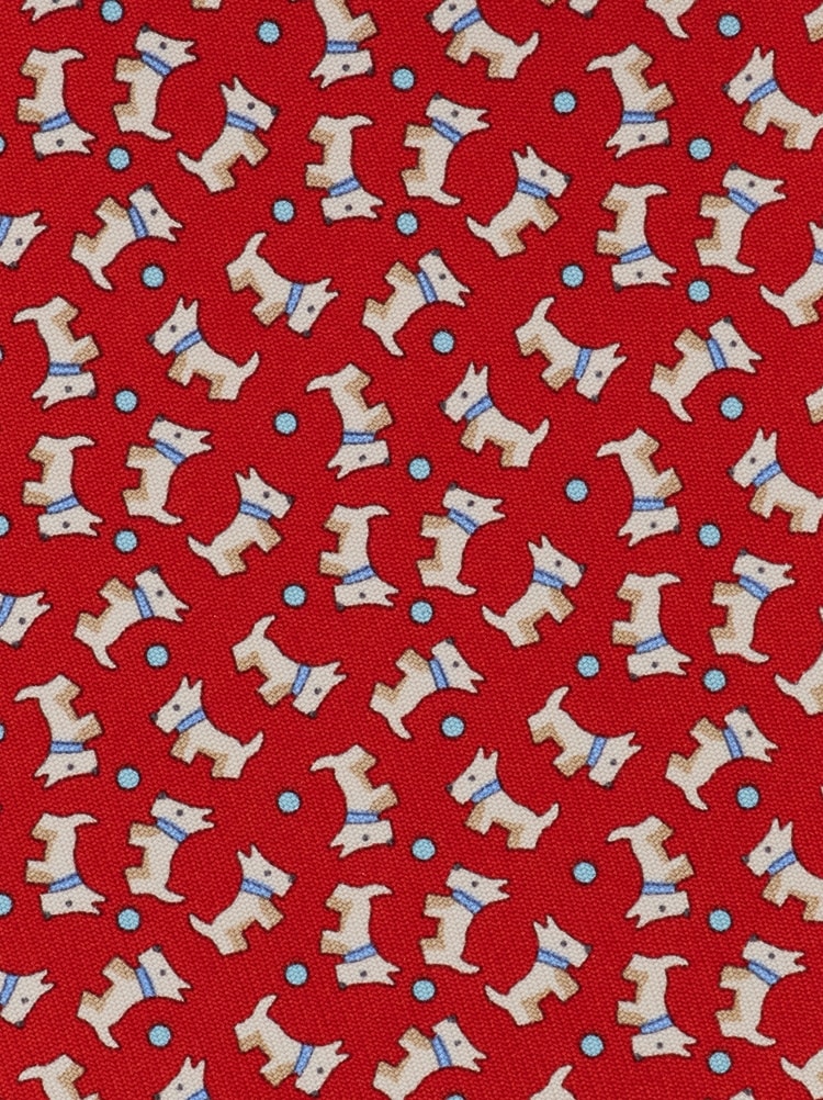 Charlie print silk tie Gallery image 2