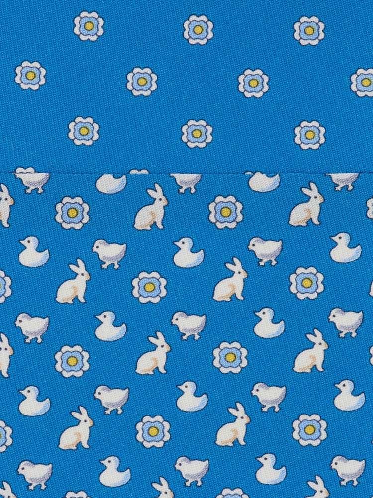 Charms print silk tie Gallery image 2
