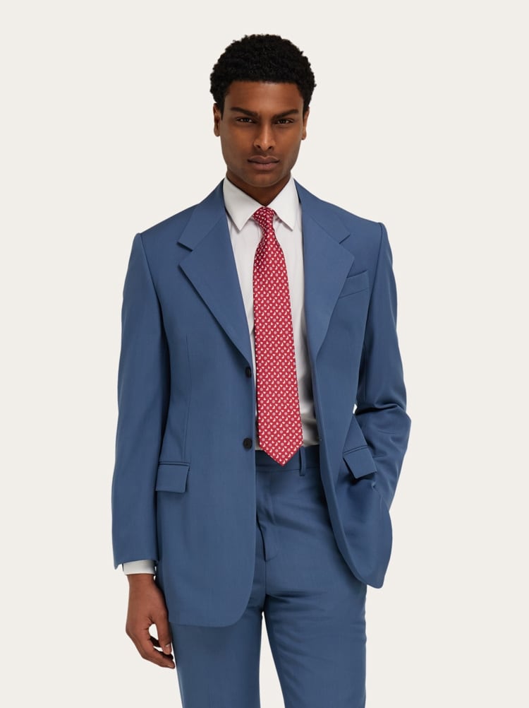 Charms print silk tie Gallery image 2