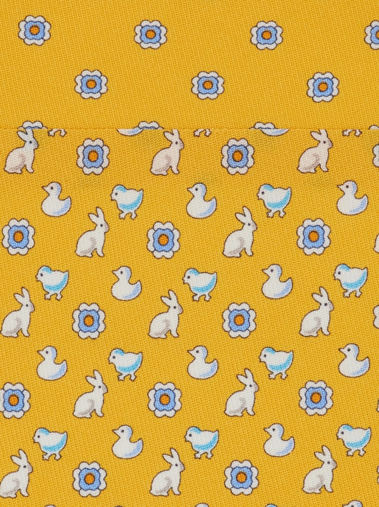Charms print silk tie Gallery image 2