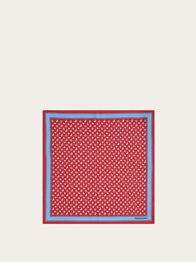 Pañuelo de bolsillo estampado Primavera Gallery image 1