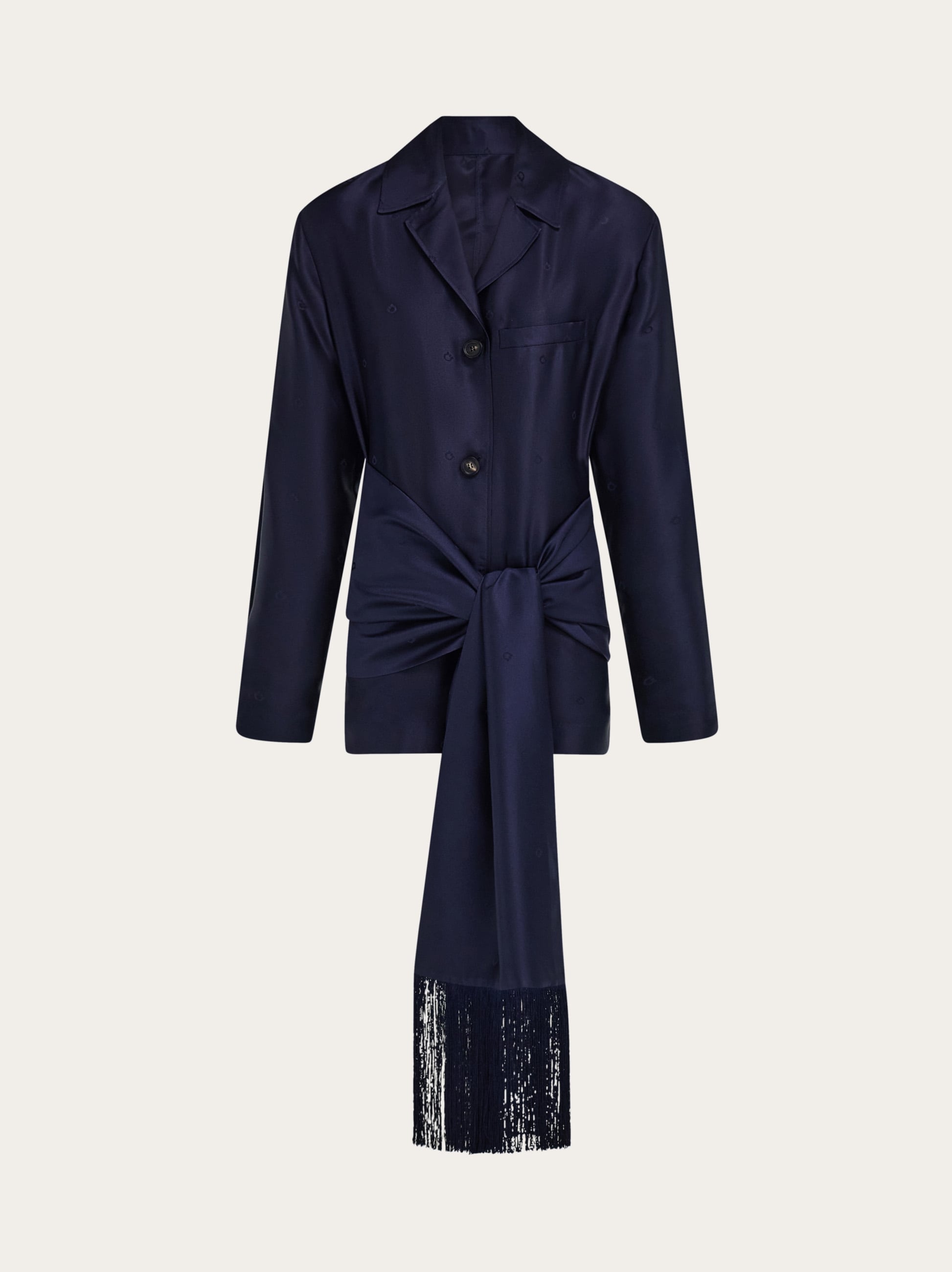 Silk shirt jacket - Women | Ferragamo