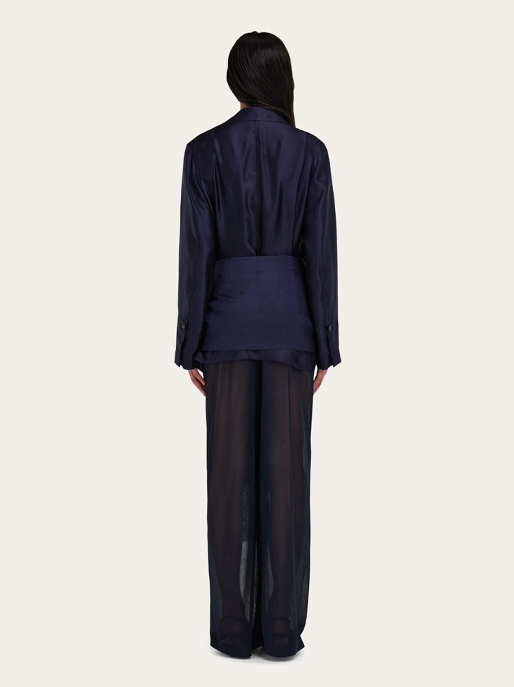 Silk shirt jacket Gallery image 3