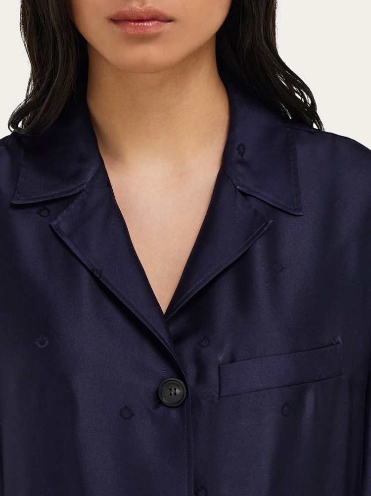 Silk shirt jacket Gallery image 4