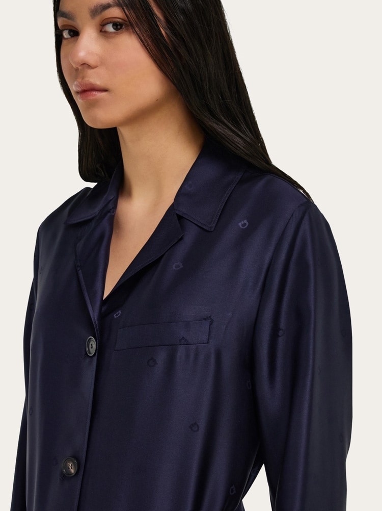 Silk shirt jacket Gallery image 5