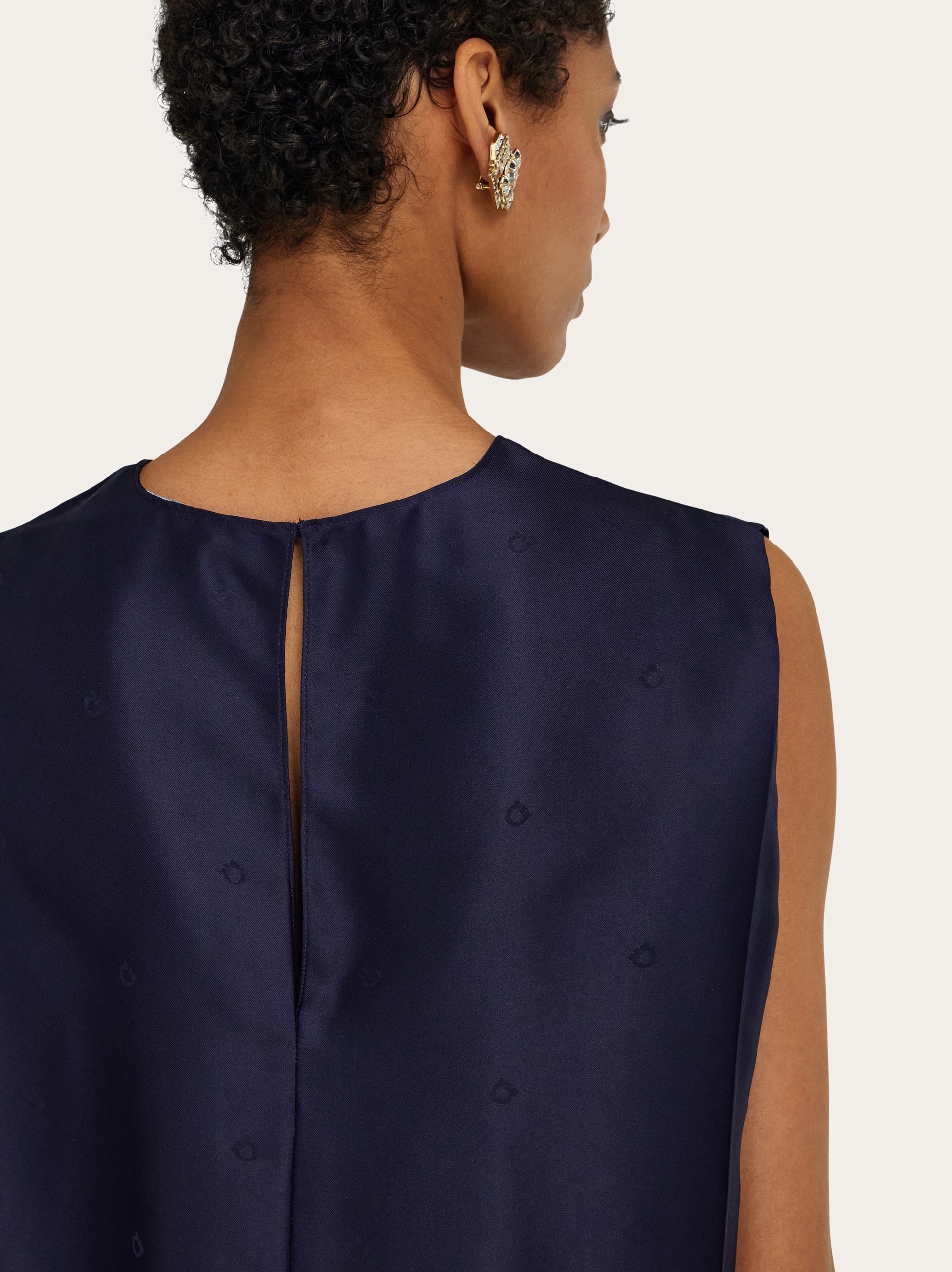 Sleeveless silk top - Women | Ferragamo