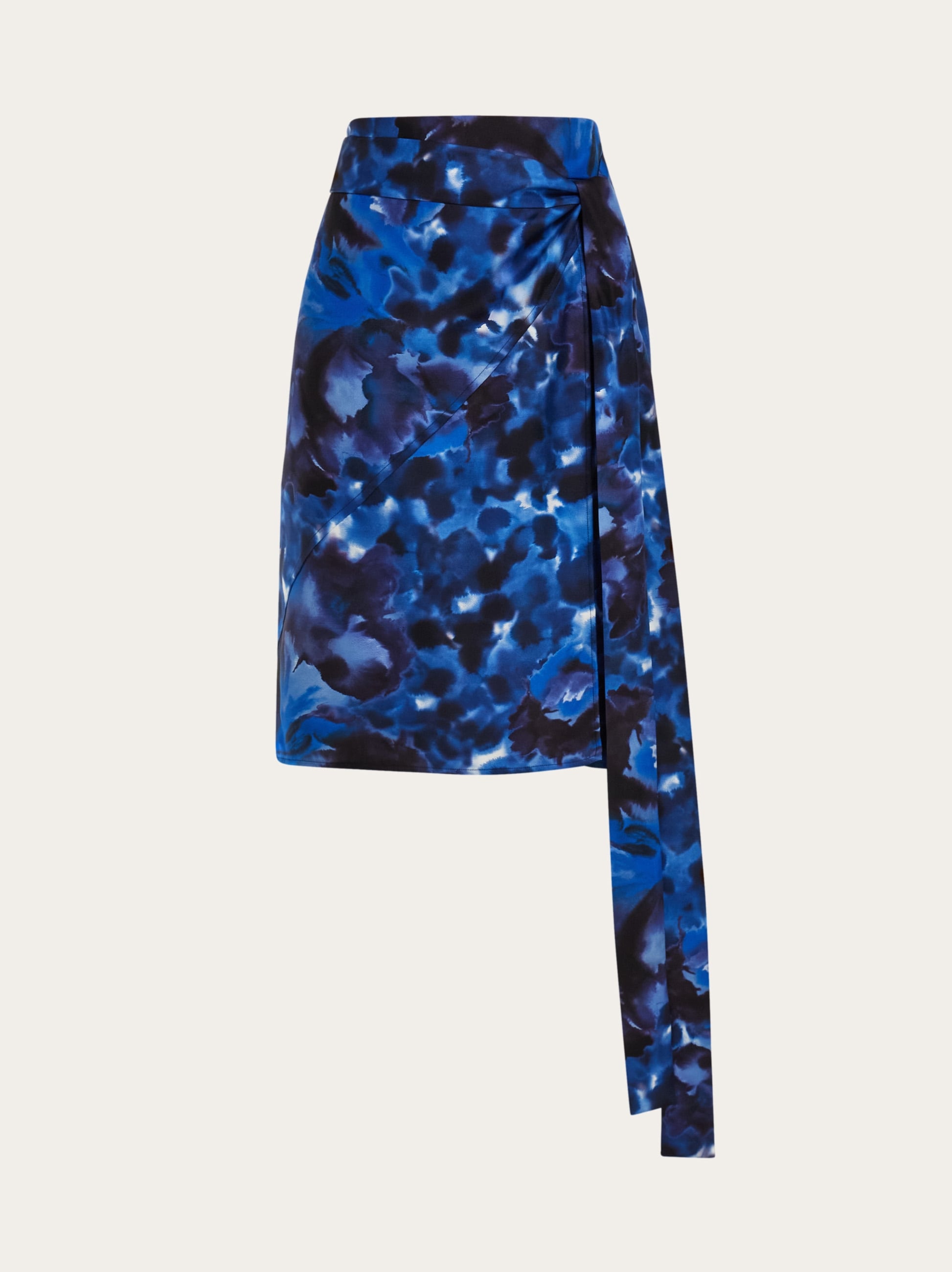 Carnation print knee length skirt - Women | Ferragamo