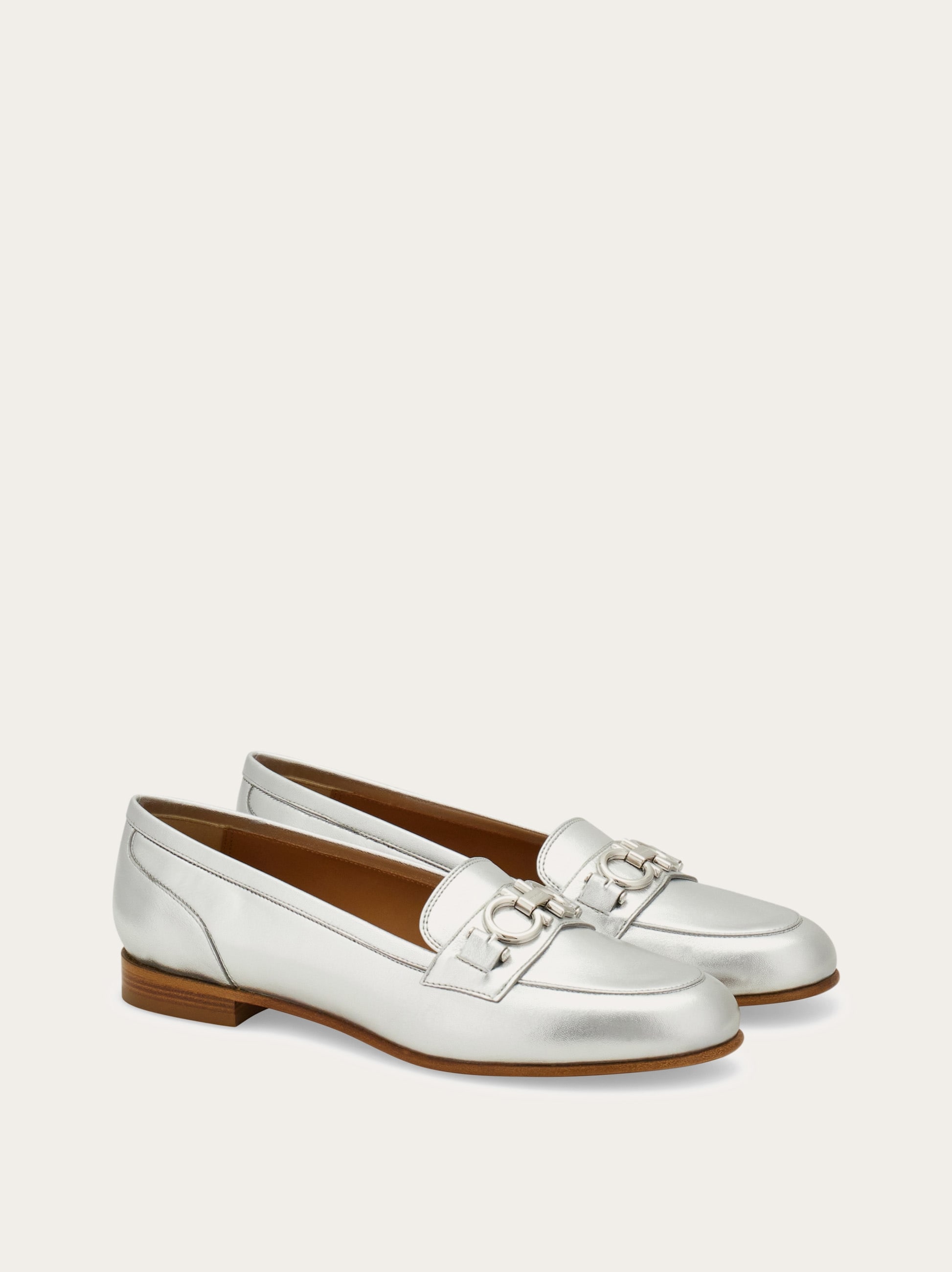 Gancini ornament moccasin - Women | Ferragamo