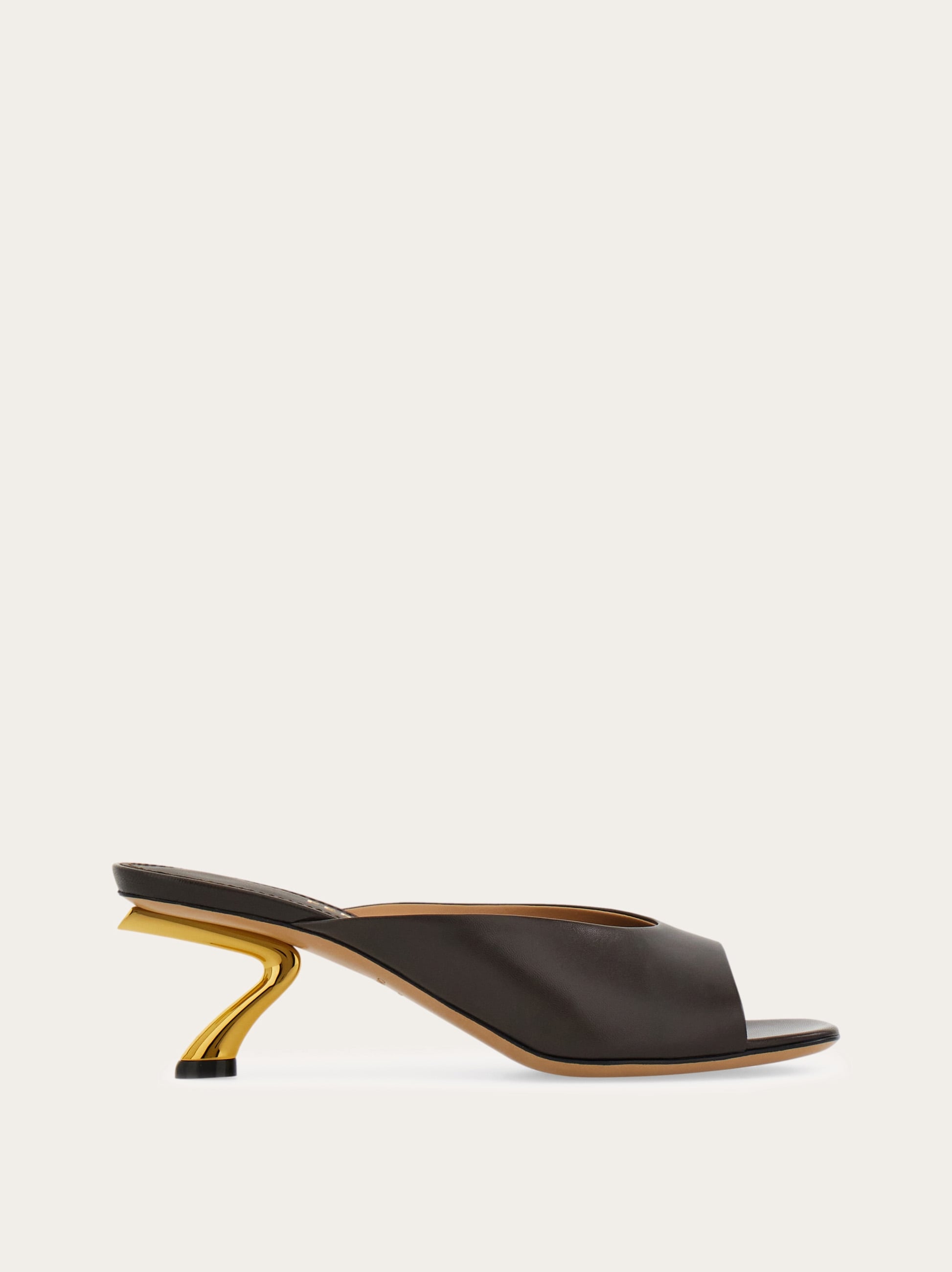 Salvatore Ferragamo  エスパドリーユ S-shaped heel slide - Women | Ferragamo