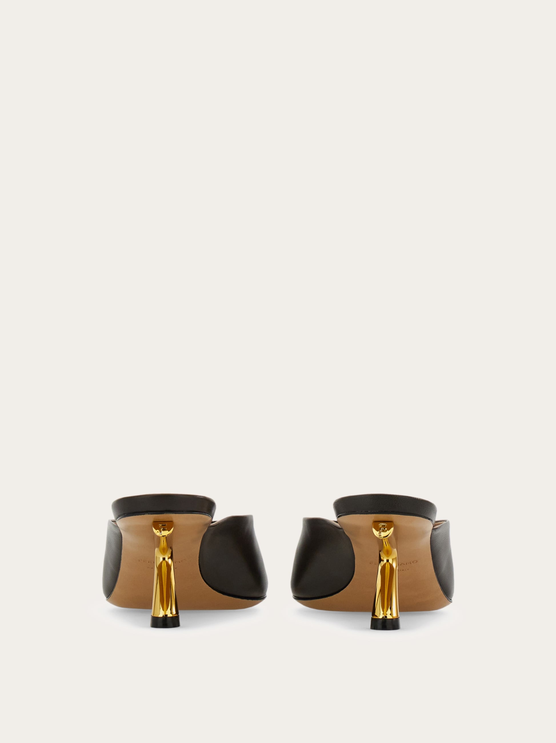 Salvatore Ferragamo  エスパドリーユ S-shaped heel slide - Women | Ferragamo