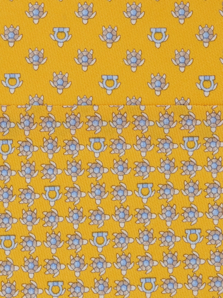 Turtles print silk tie Gallery image 2