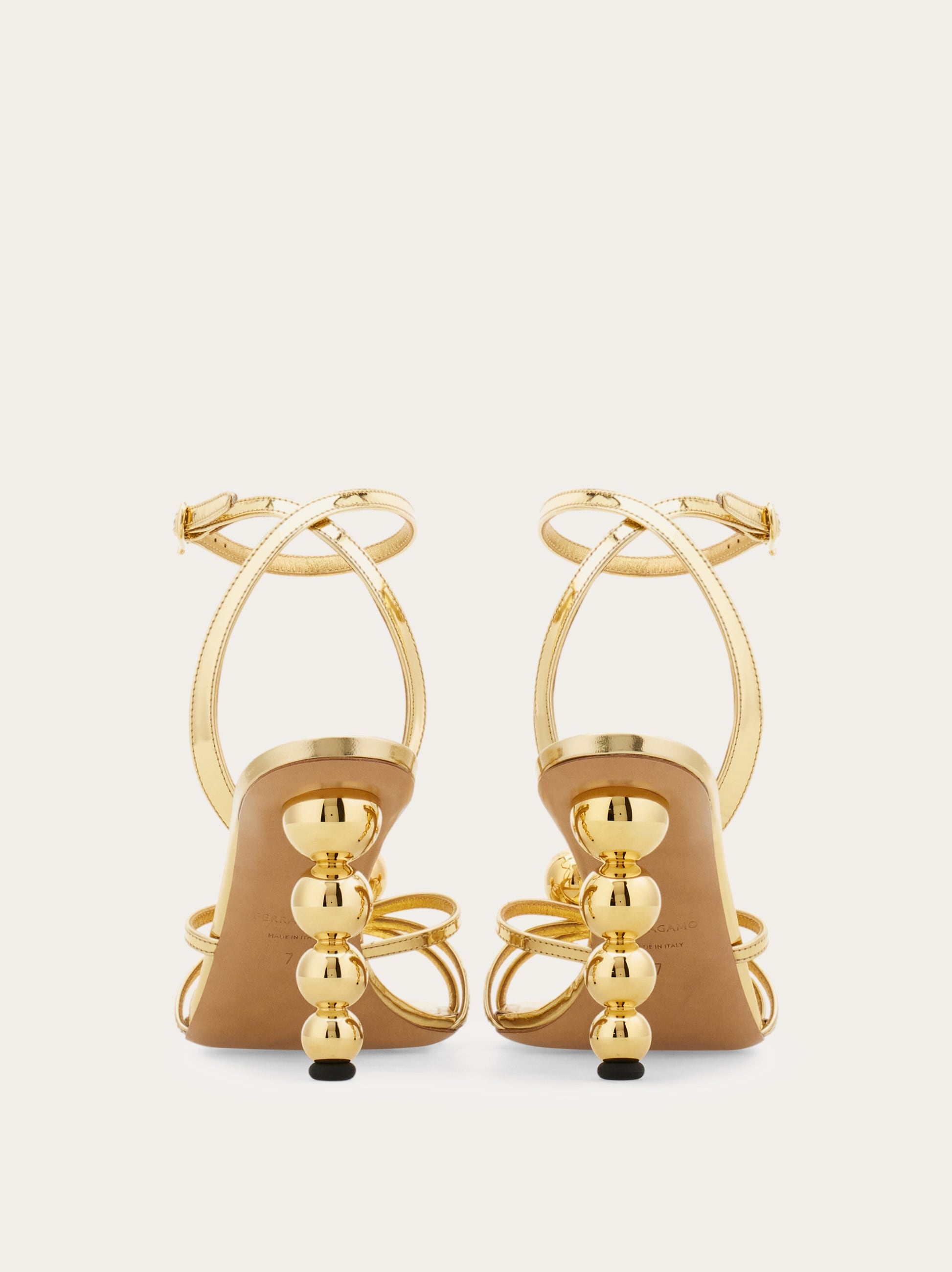 Spherical heel sandal - Women | Ferragamo