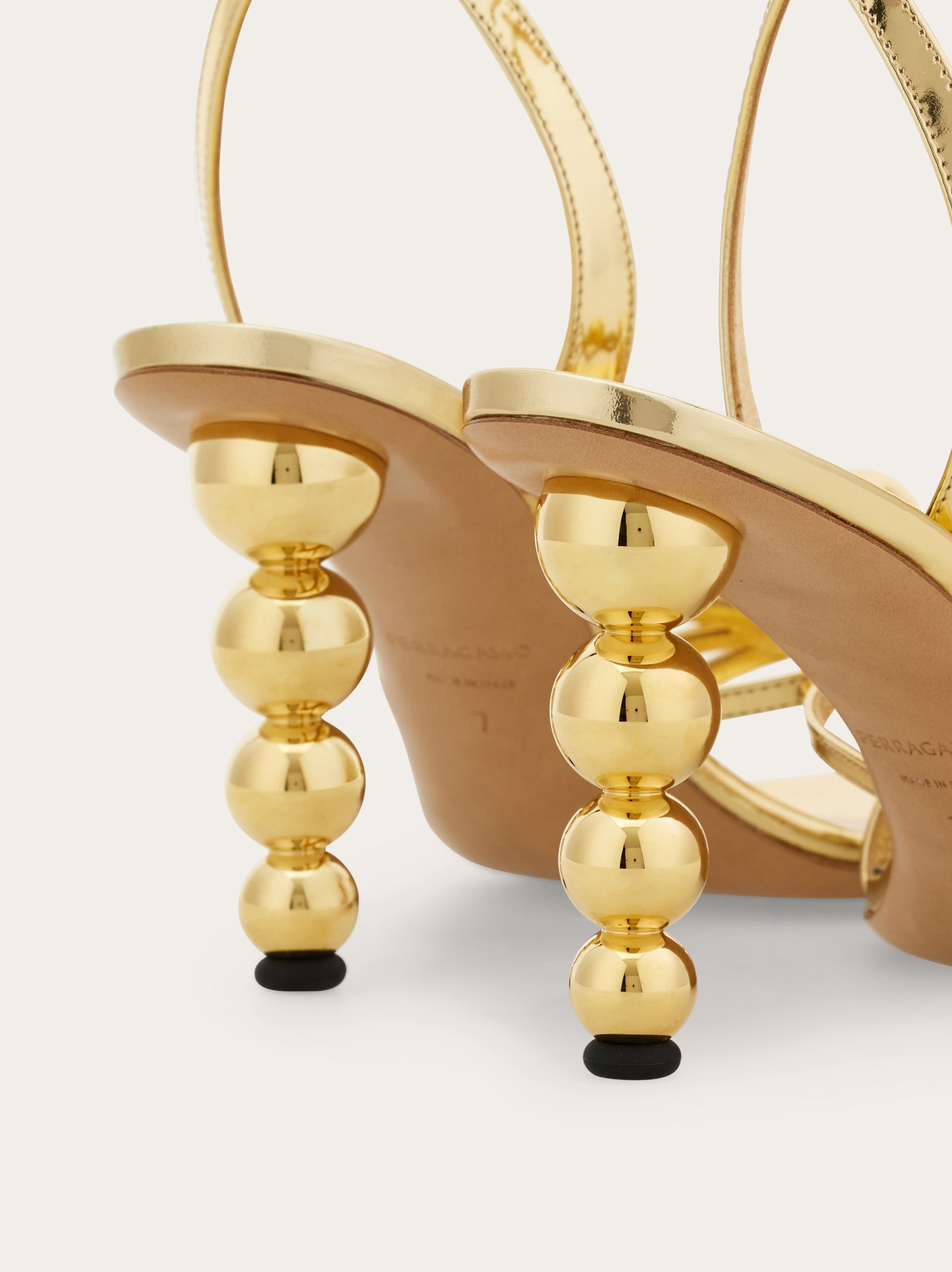 Spherical heel sandal - Women | Ferragamo