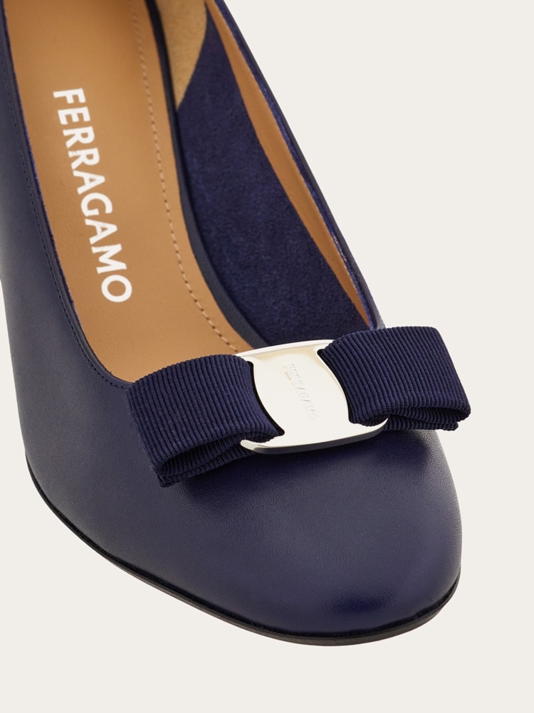 Vara bow block heel pump Gallery image 5