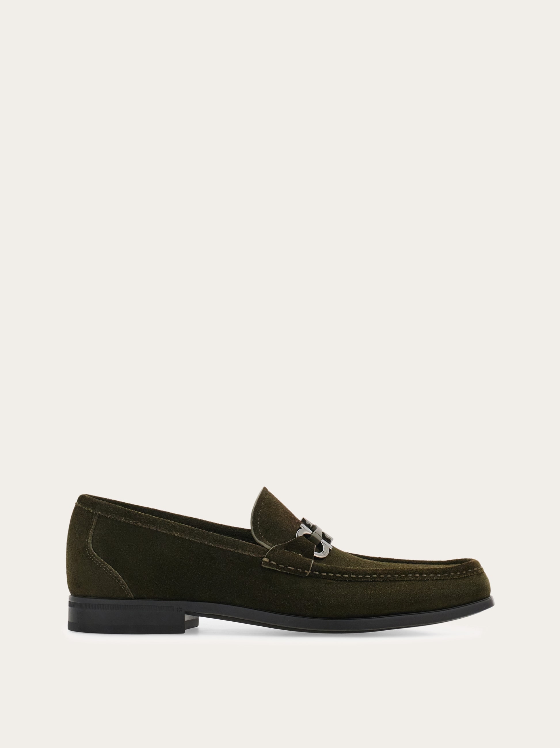 Gancini ornament moccasin - Men | Ferragamo