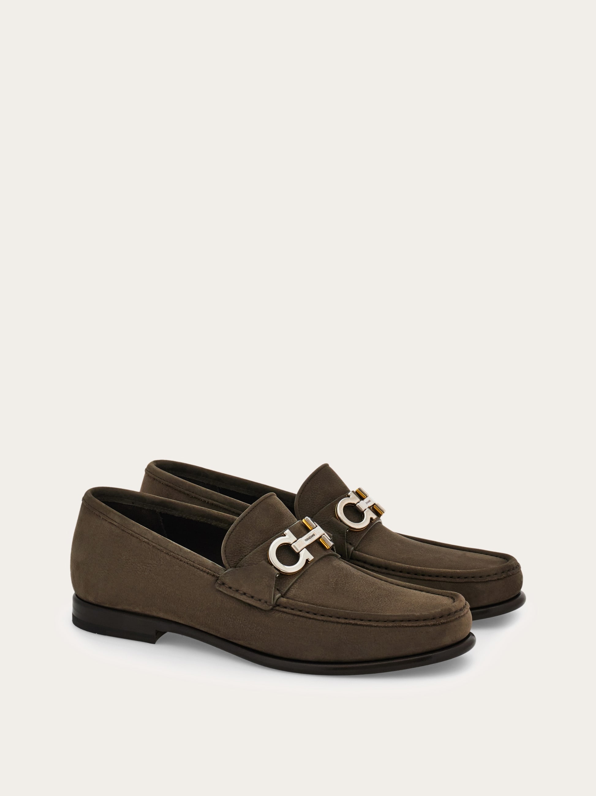 Gancini ornament moccasin - Men | Ferragamo