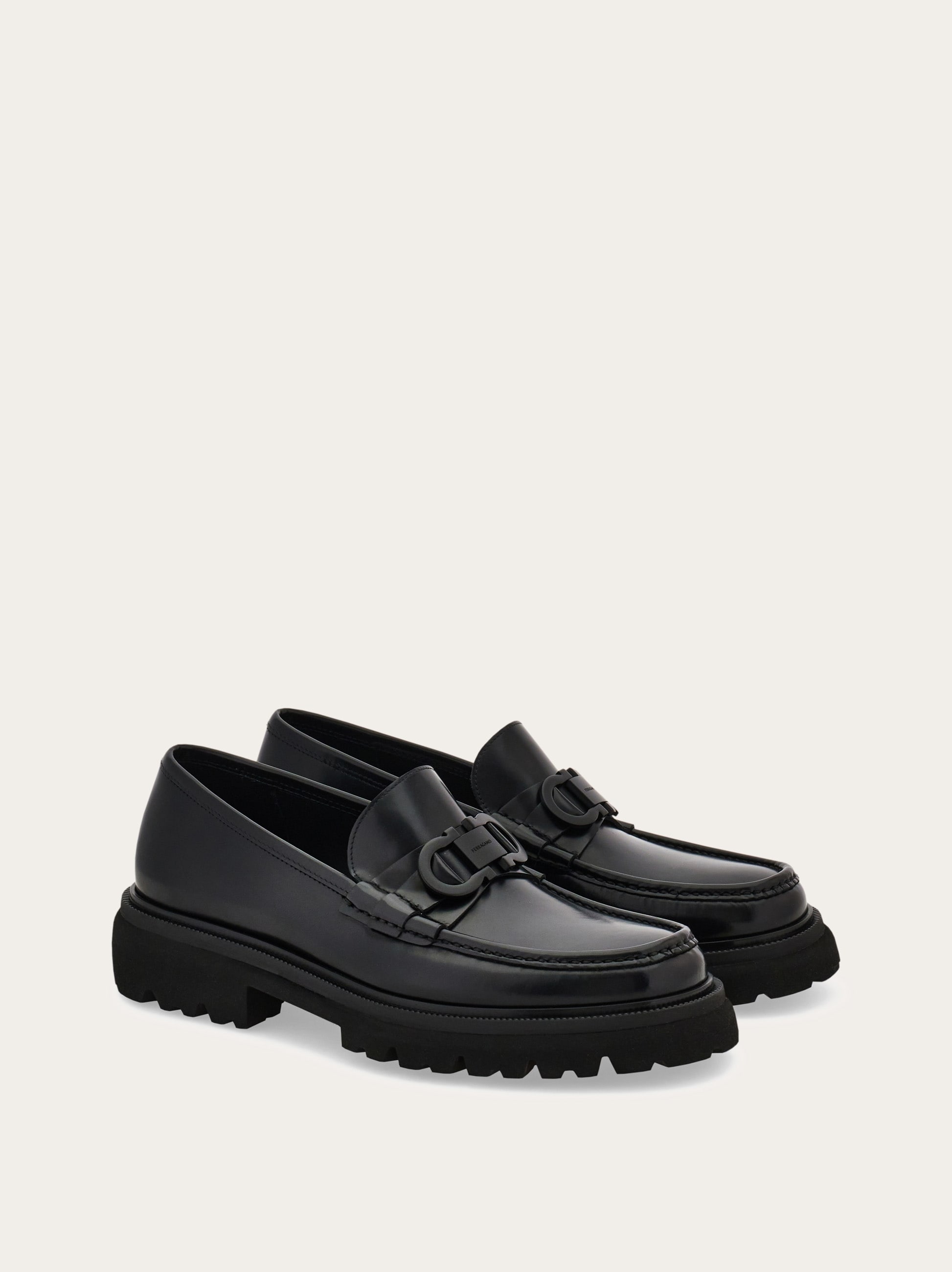 Gancini ornament moccasin - Men | Ferragamo