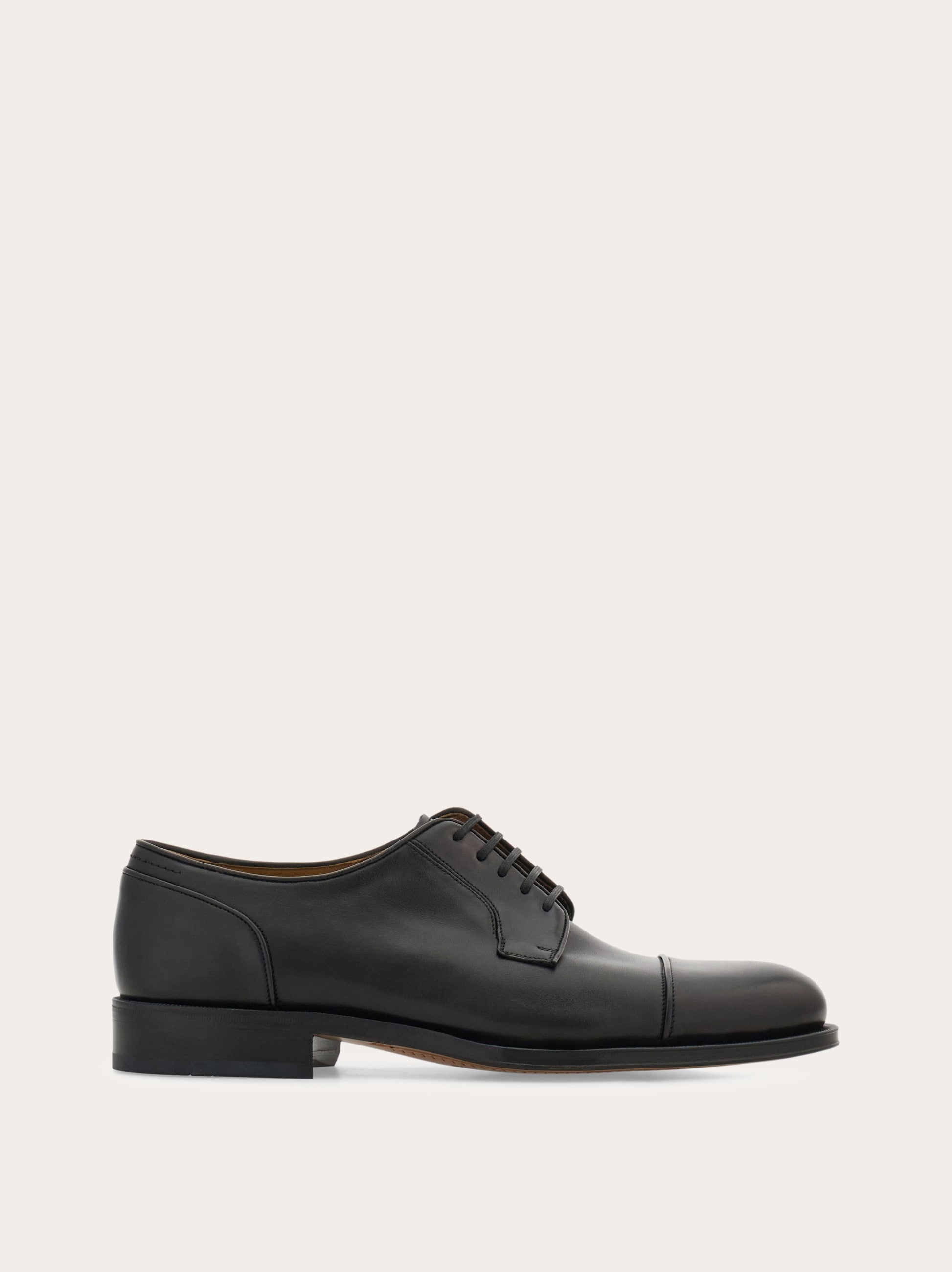 Derby shoe with stitching detail - Men | Ferragamo