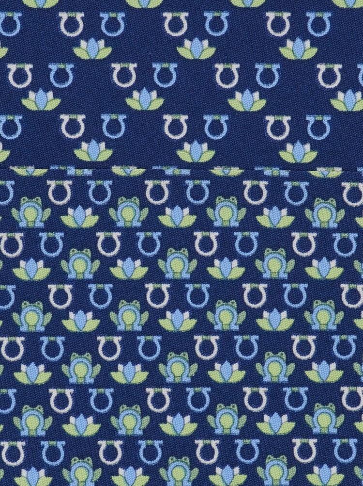 Frog print silk tie Gallery image 2